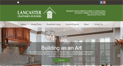 Desktop Screenshot of lancasterbuilders.com